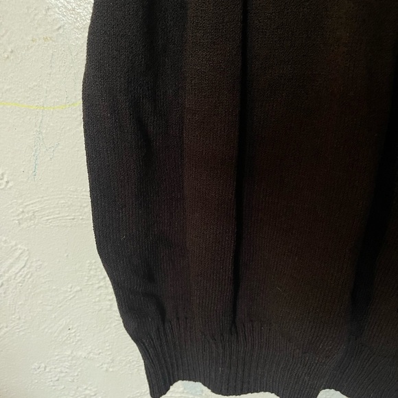 ST.JOHN SPORT DARK BROWK SWEATER DRESS - Picture 5 of 7